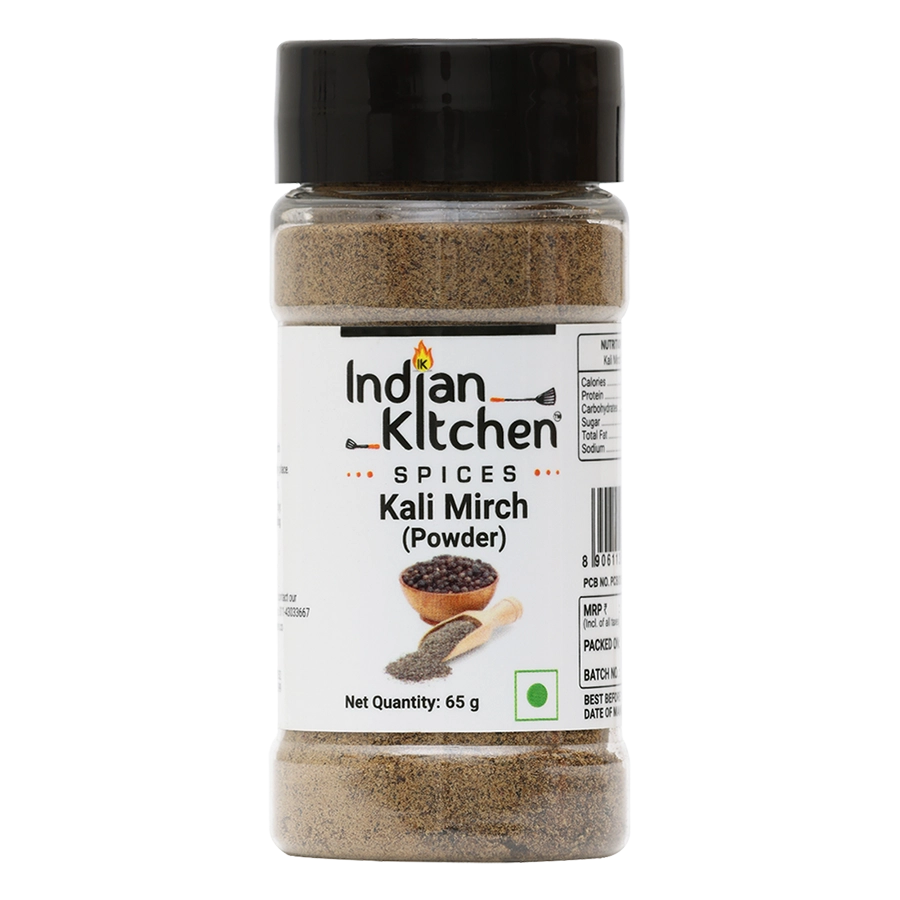 Indian Kitchen Kali Mirch powder 65g - Indian Kitchen